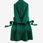 Elegant Trenchcoat med Bindebælte til Damer – detalje 11