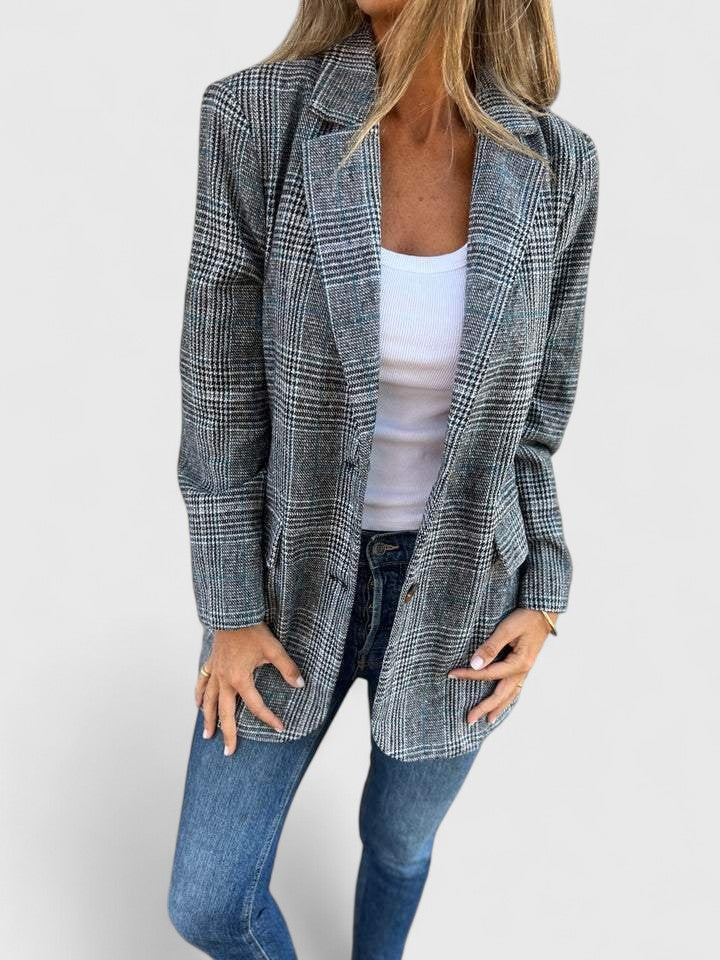 Chik Oversized Ternet Blazerjakke