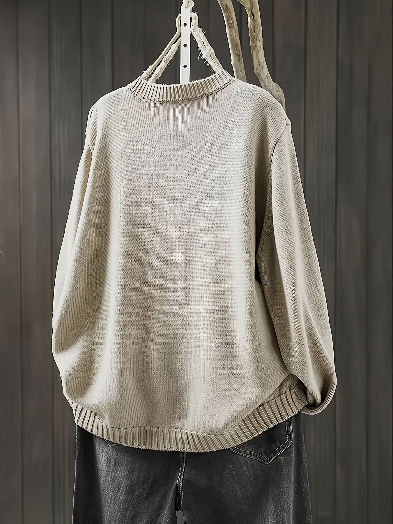 Elegant Cardigan med Knapper