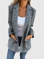Chik Oversized Ternet Blazerjakke