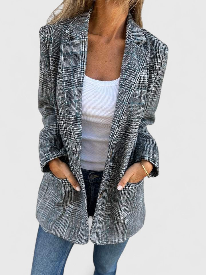 Chik Oversized Ternet Blazerjakke