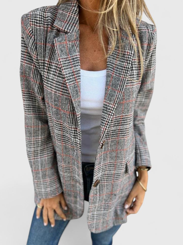Chik Oversized Ternet Blazerjakke