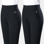 Højtaljede Stretch Leggings til Damer – set bagfra