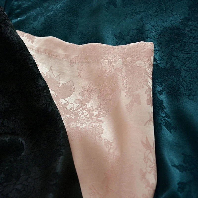 Satin A-line mini skirt, detail view 3