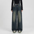 Baggy jeans med høj talje båret i et afslappet outfit