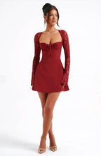 Classic elegant mini dress