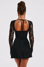 Classic elegant mini dress, view 14
