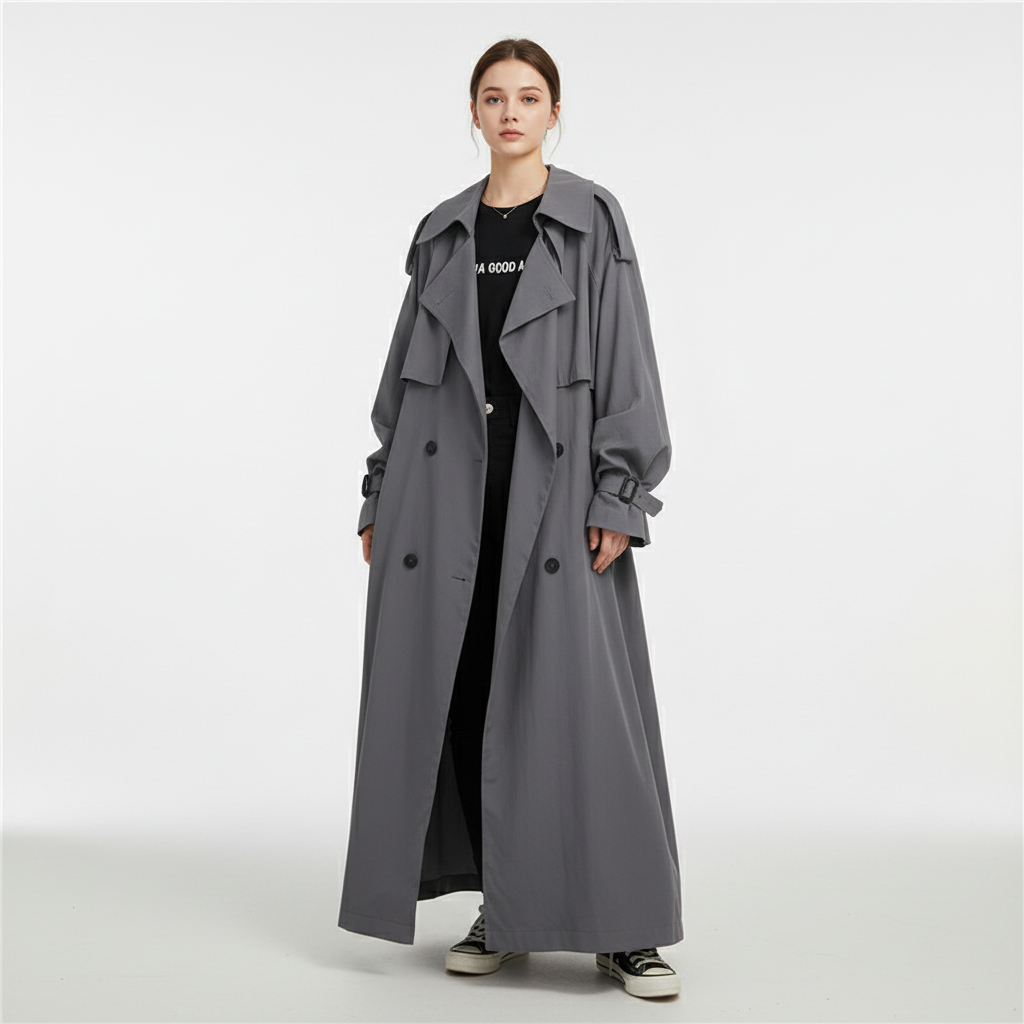 Oversized Lang Trenchcoat