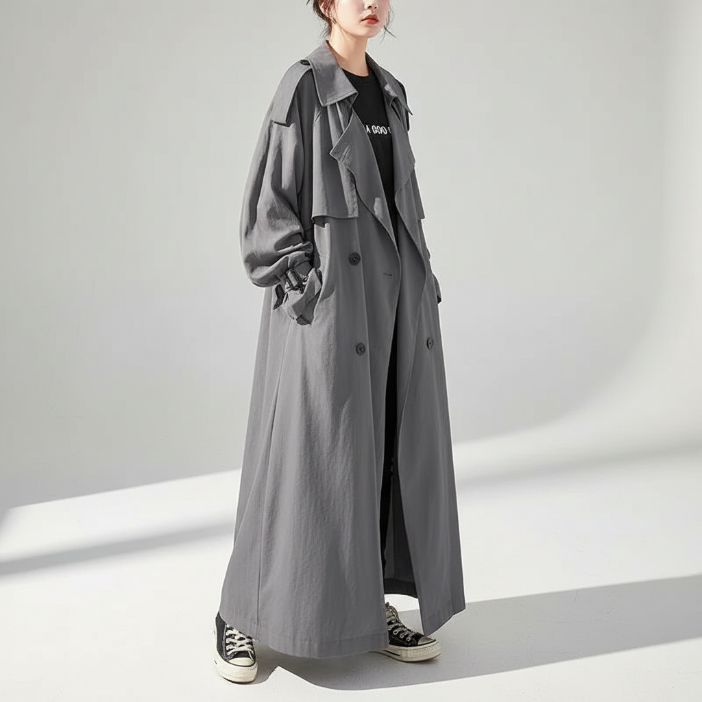Oversized Lang Trenchcoat