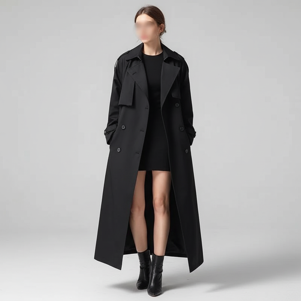Oversized Lang Trenchcoat