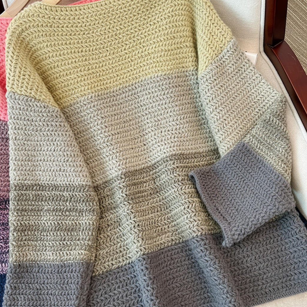 Hyggelig Oversized Strikket Sweater