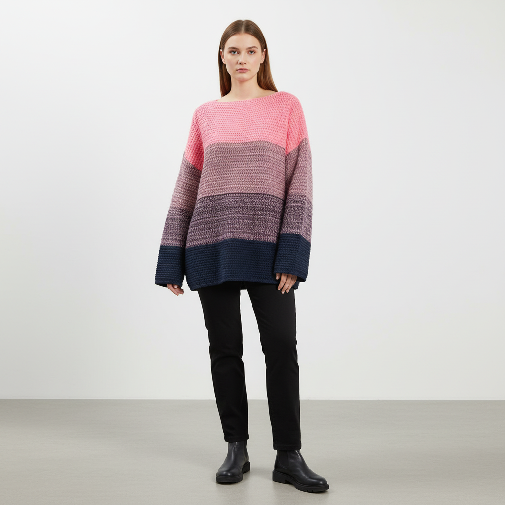 Hyggelig Oversized Strikket Sweater