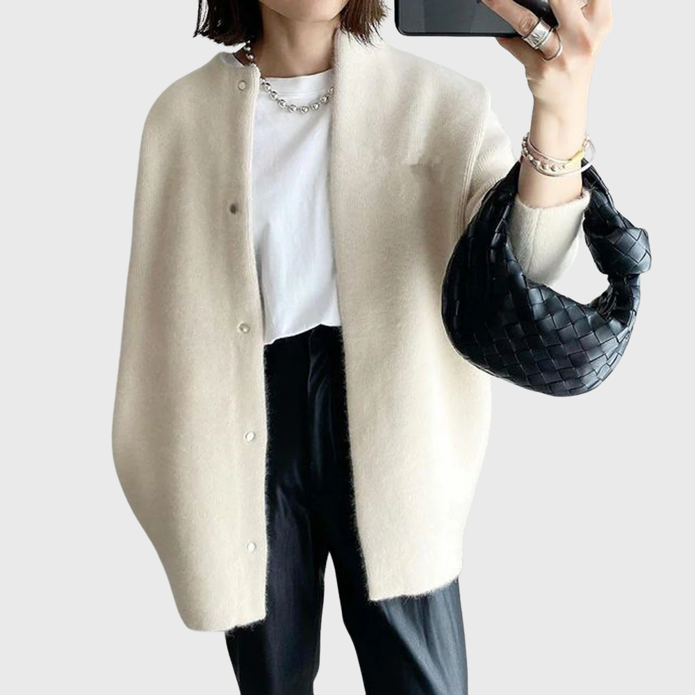 Let Cashmere Cardigan-Frakke