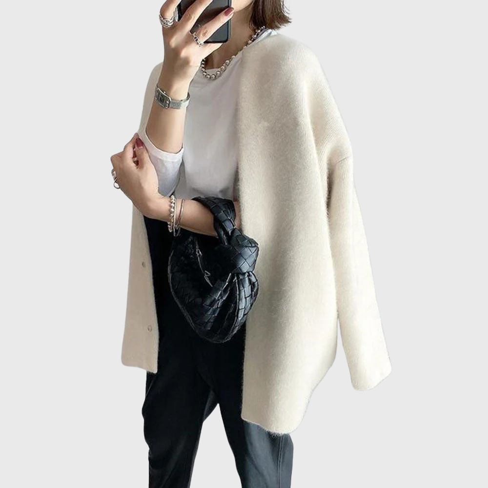 Let Cashmere Cardigan-Frakke