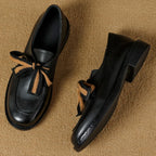 Two-tone woven leather loafer, detail view 21
