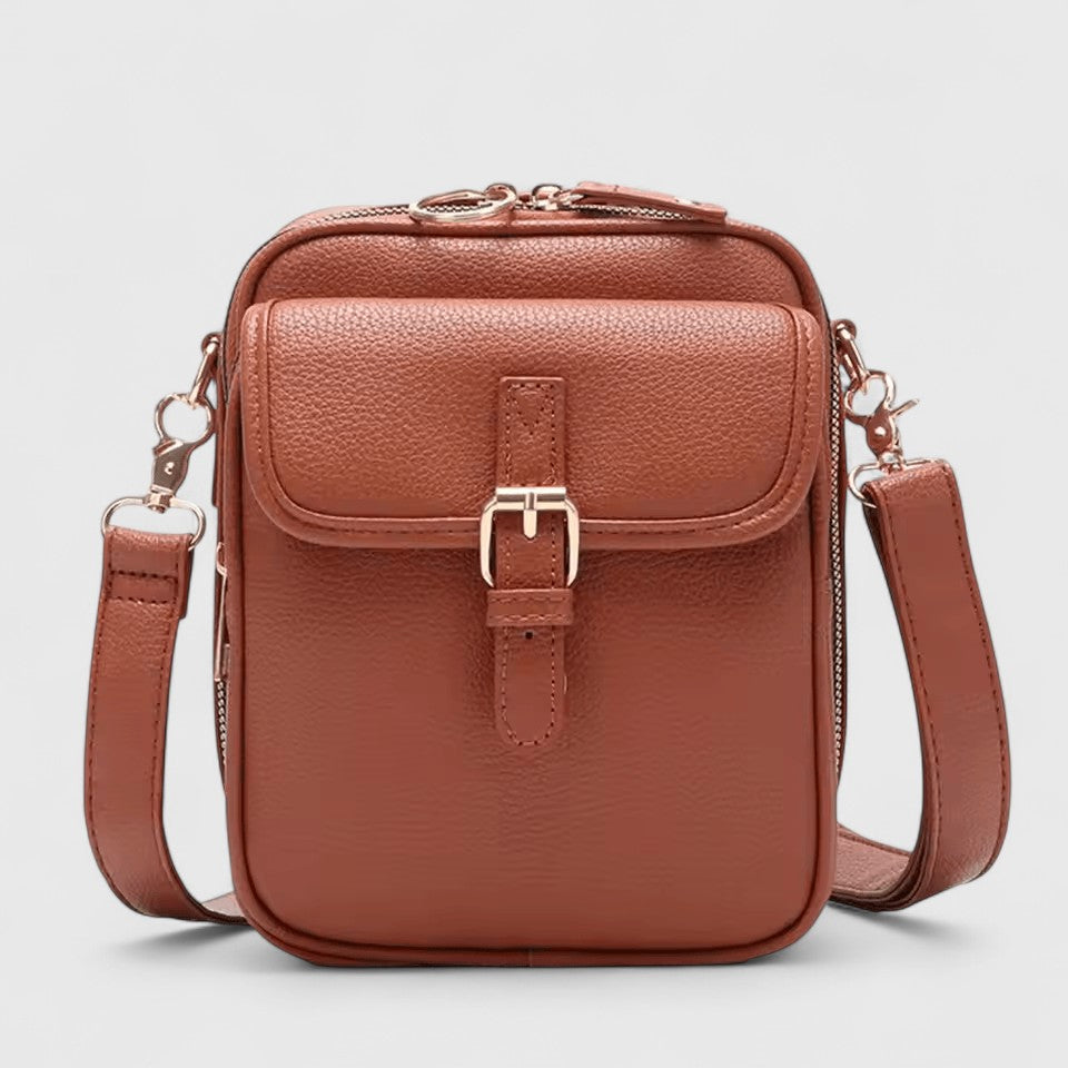 Tidløs crossbody taske til damer med justerbar rem