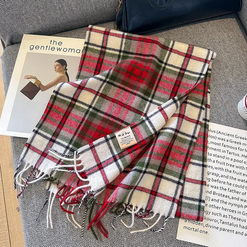 Australsk uldponcho, model set bagfra