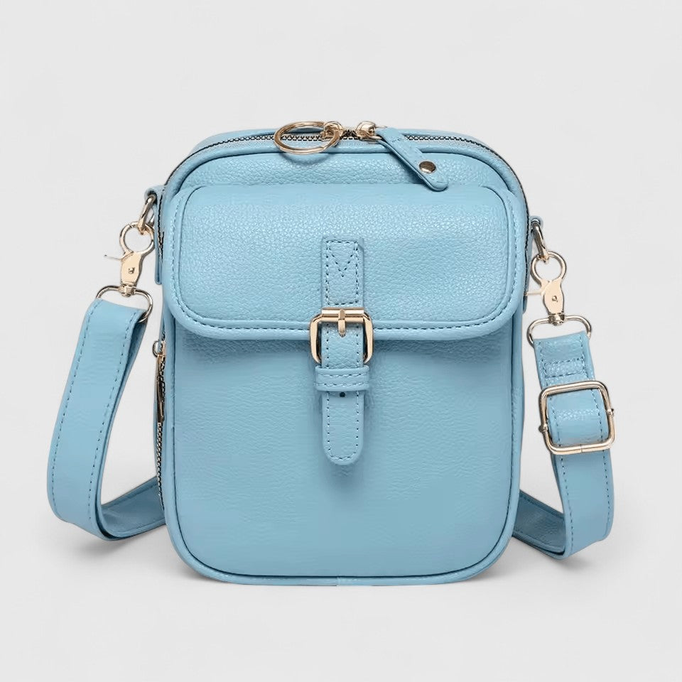 Crossbody taske i farven brun