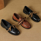 Two-tone woven leather loafer, detail view 17