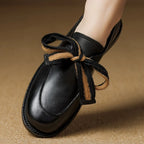 Two-tone woven leather loafer, detail view 10