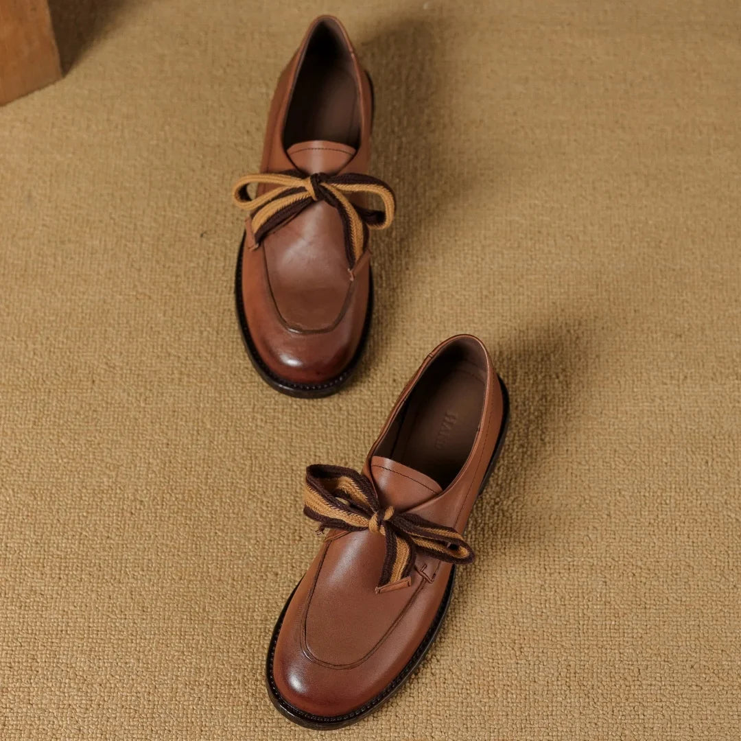 Two-tone woven leather loafer, detail view 14