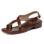 Leather cross strap sandal, detail view 22