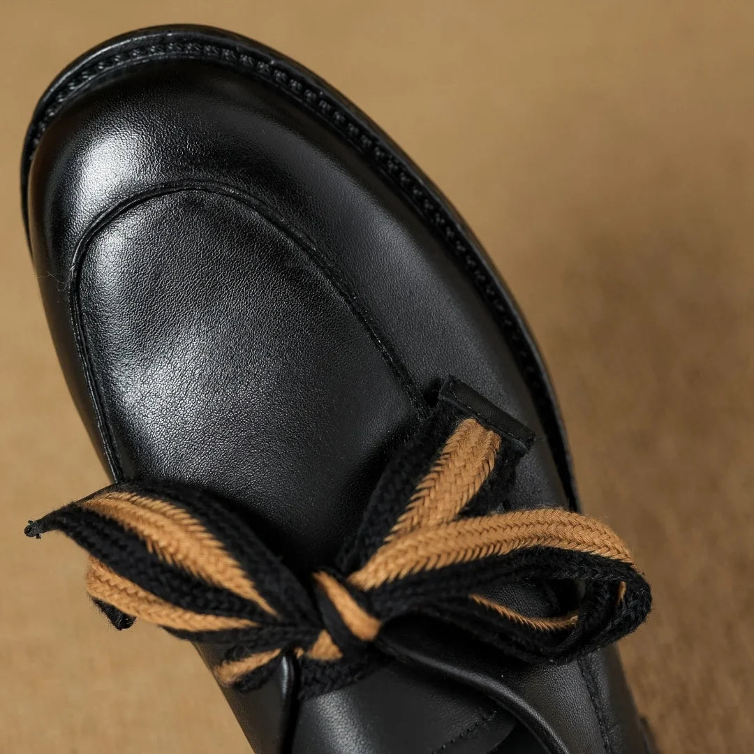 Two-tone woven leather loafer, detail view 3