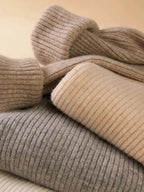 Pink cashmere-blød sweater til damer