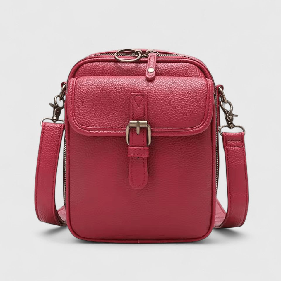 Crossbody taske i farven pink