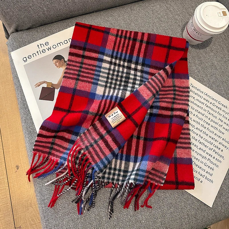 Australsk uldponcho, styling-eksempel til vinter