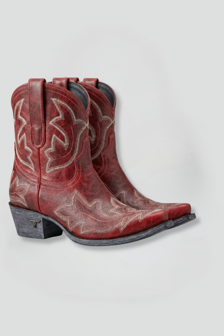 Broderede Vestern Cowboystøvler til Damer – detalje 2