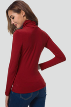Enkel Rullekrave Sweater til Damer – detalje 4