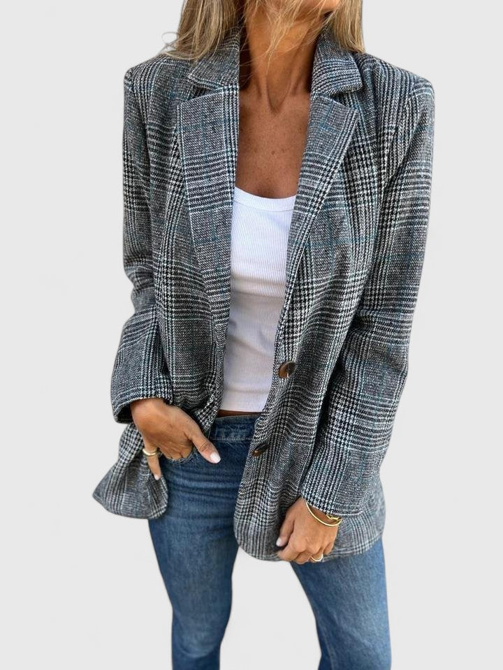 Chik Oversized Ternet Blazerjakke