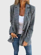 Chik Oversized Ternet Blazerjakke