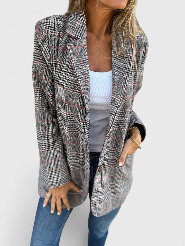 Chik Oversized Ternet Blazerjakke
