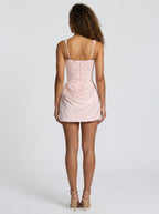 Square-neck bodycon mini dress, view 15