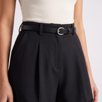 Tailored longline wide-leg shorts, alternate view 4