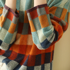 Hyggelig Cashmere Sweater med Rullekrave