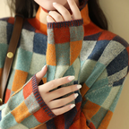 Hyggelig Cashmere Sweater med Rullekrave