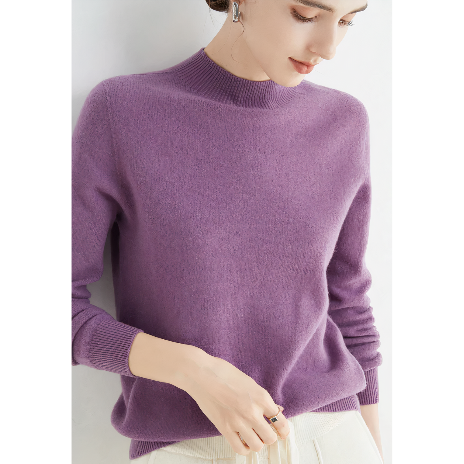 Luksus Cashmere Sweater til Kvinder