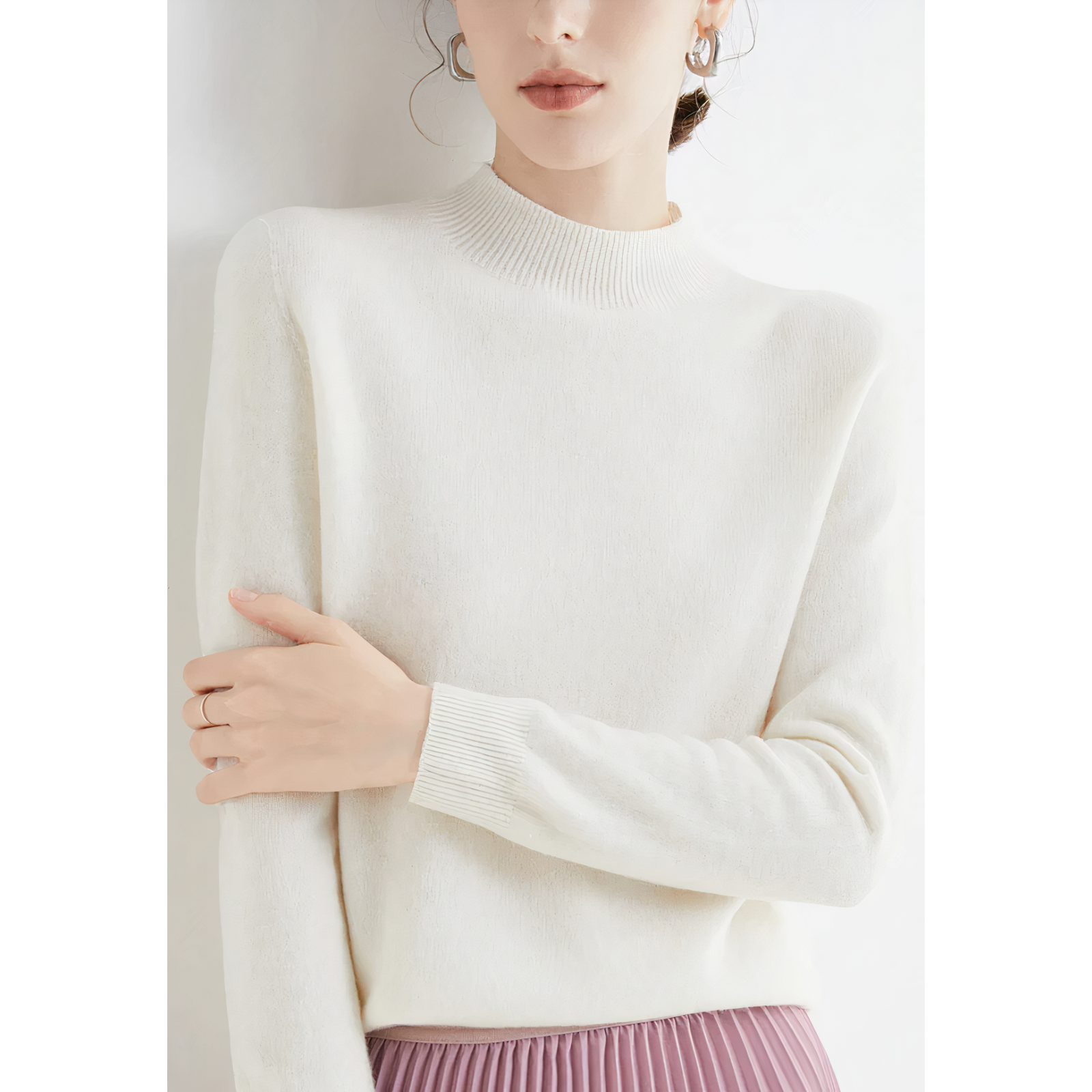 Luksus Cashmere Sweater til Kvinder