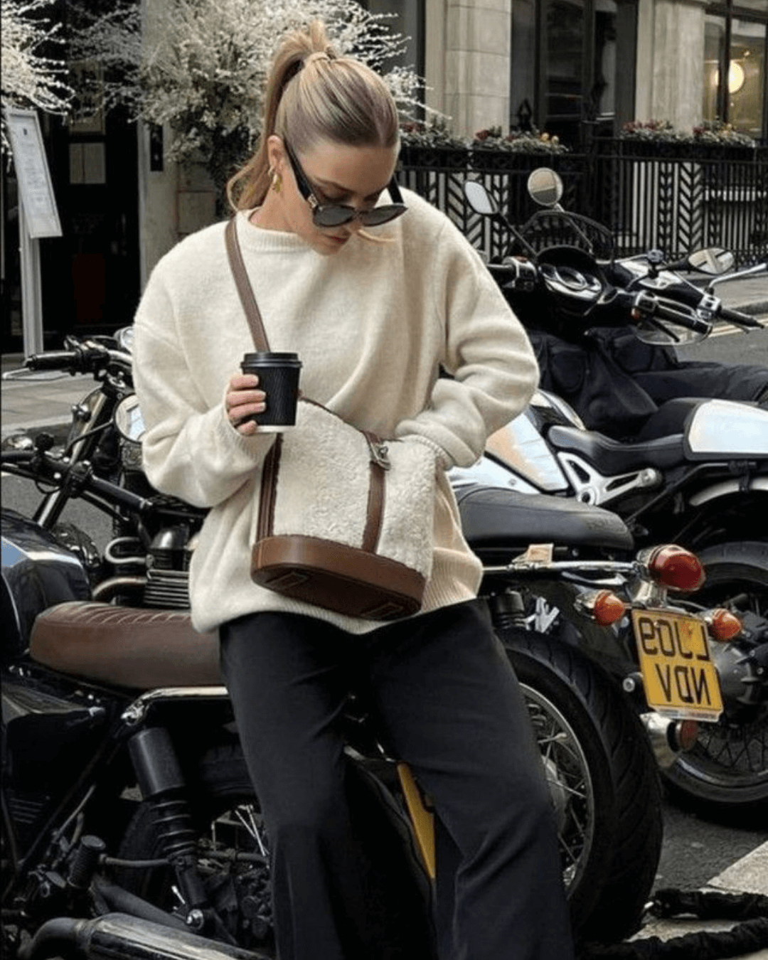Hyggelig Ribstrikket Sweater