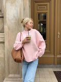 Hyggelig Ribstrikket Sweater