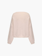 Elegant Snøret Cardigan Sweater