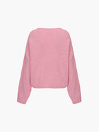 Elegant Snøret Cardigan Sweater