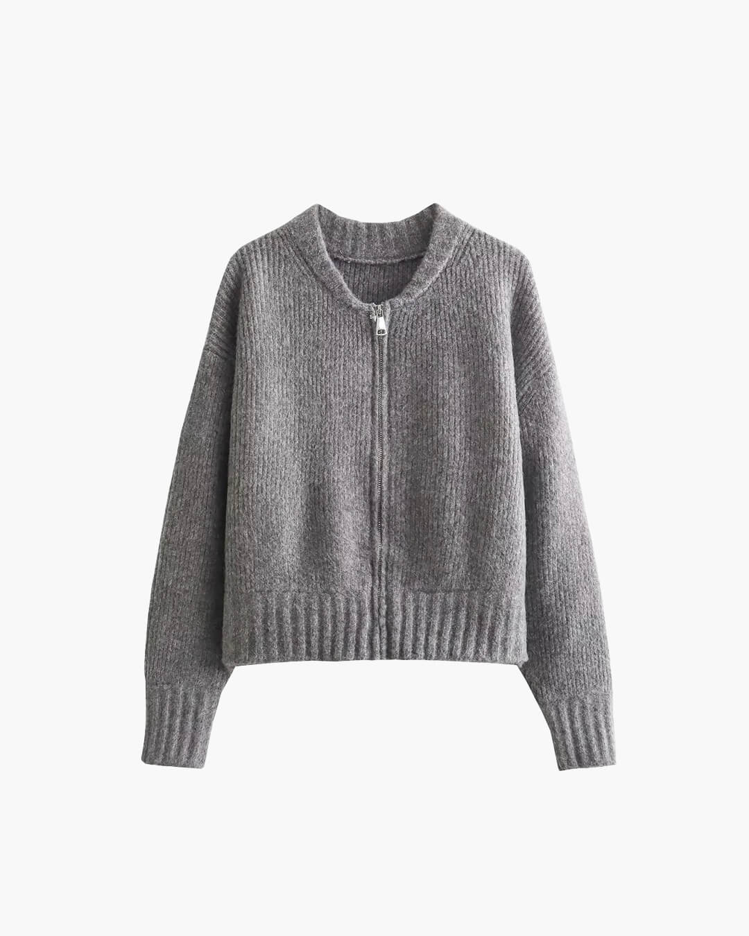 Vintage Cardigan med Lynlås