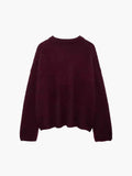 Hyggelig Bordeaux Pullover Sweater