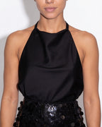 Sequin paillette mini skirt, detail view 6