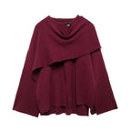Elegant Cape-Poncho Frakke