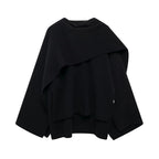 Elegant Cape-Poncho Frakke